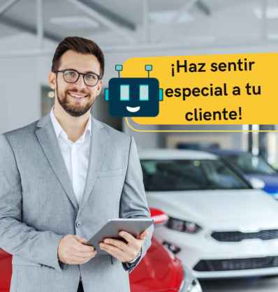 Un vendedor de autos que sabe cómo cerrar muchas ventas